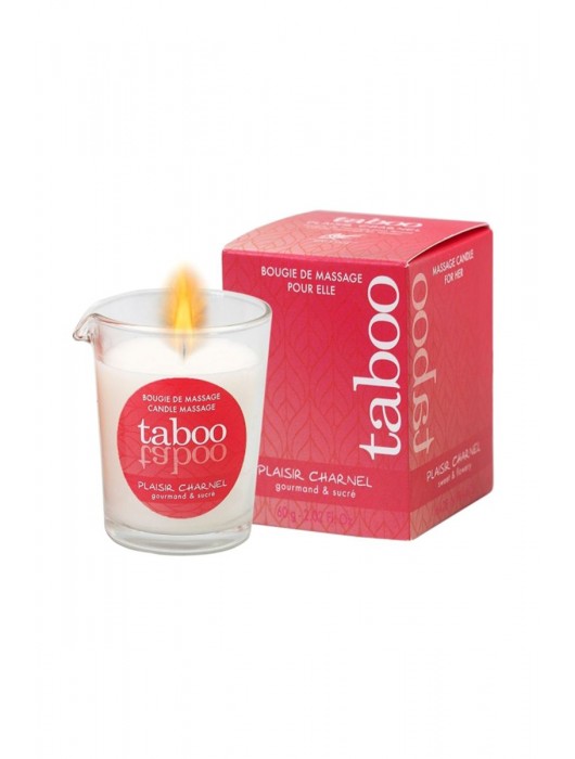 Массажное аромамасло с афродизиаками для женщин RUF Taboo Plaisir charnel - 60 гр. - RUF - купить с доставкой в Ногинске