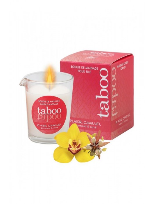 Массажное аромамасло с афродизиаками для женщин RUF Taboo Plaisir charnel - 60 гр. - RUF - купить с доставкой в Ногинске