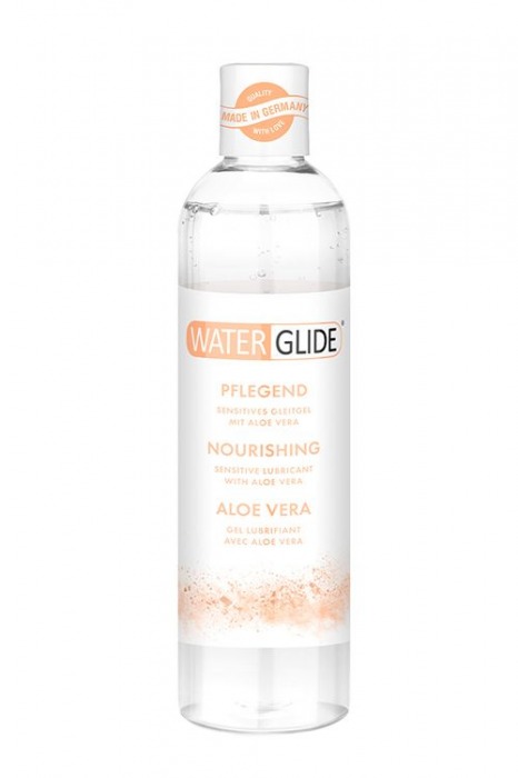 Лубрикант на водной основе с алоэ вера NOURISHING - 300 мл. - Waterglide - купить с доставкой в Ногинске