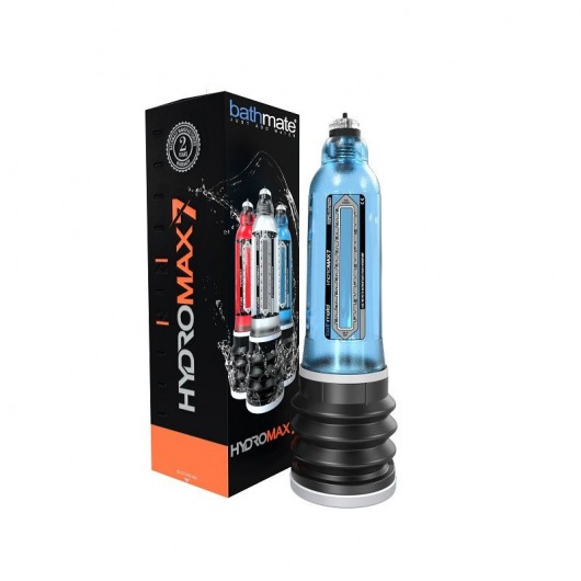 Синяя гидропомпа HydroMAX7 - Bathmate - в Ногинске купить с доставкой