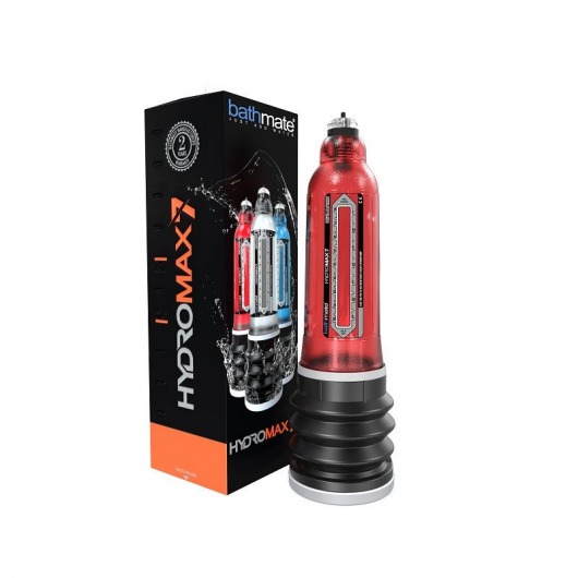Красная гидропомпа HydroMAX7 - Bathmate - в Ногинске купить с доставкой