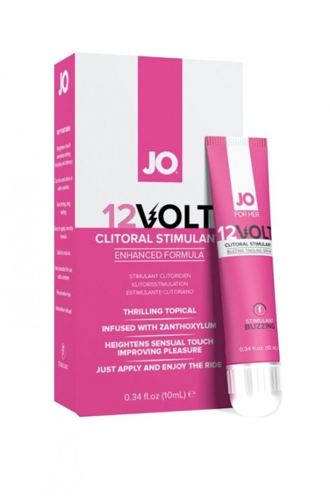Возбуждающая сыворотка мощного действия JO Volt 12V - 10 мл. - System JO - купить с доставкой в Ногинске