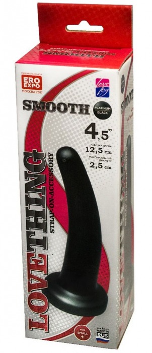 Анальная насадка Smooth - 12,5 см. - LOVETOY (А-Полимер) - купить с доставкой в Ногинске