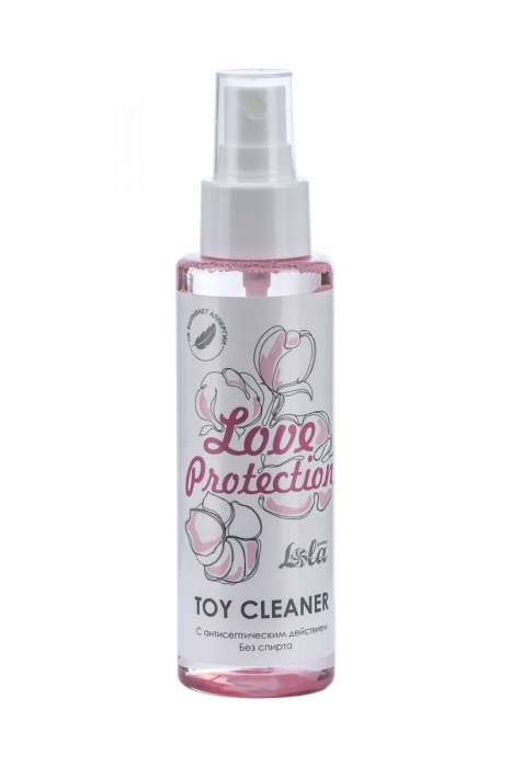 Гигиенический антисептический лосьон Toy cleaner - 110 мл. - Lola Games - купить с доставкой в Ногинске