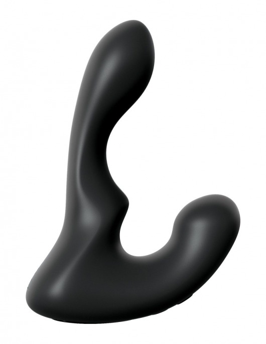 Черный анальный вибростимулятор P-Spot Milker - 14 см. - Pipedream - в Ногинске купить с доставкой