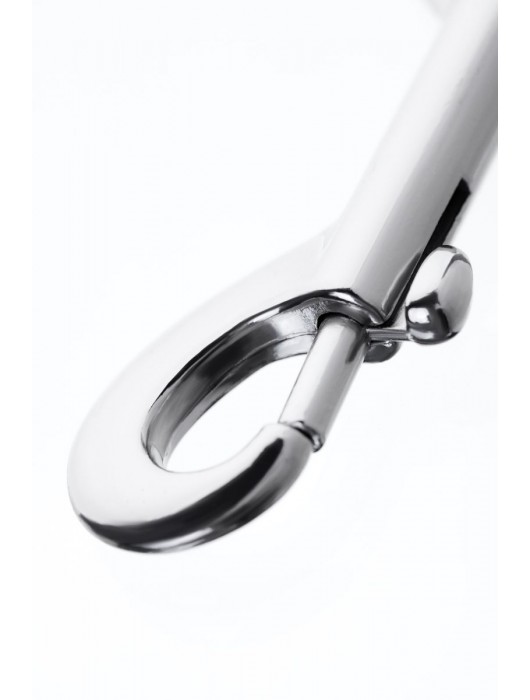 Серебристый двухсторонний карабин TOYFA Metal - ToyFa - купить с доставкой в Ногинске