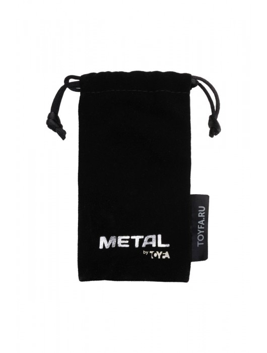 Серебристый двухсторонний карабин TOYFA Metal - ToyFa - купить с доставкой в Ногинске