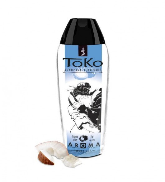 Интимный гель TOKO Cononut Water с ароматом кокоса - 165 мл. - Shunga - купить с доставкой в Ногинске
