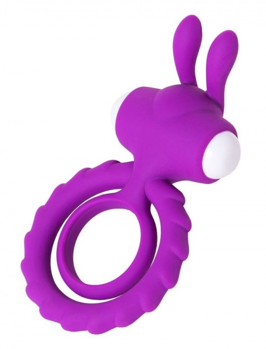 Фиолетовое эрекционное кольцо на пенис JOS  GOOD BUNNY - JOS - в Ногинске купить с доставкой