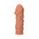 Телесная реалистичная насадка KOKOS Extreme Sleeve 11 с дополнительной стимуляцией - 12,7 см. - KOKOS - в Ногинске купить с доставкой