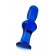 Голубая стеклянная анальная втулка - 12 см. - Sexus в Ногинске Голубая стеклянная анальная втулка - 12 см. - Sexus