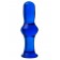 Голубая стеклянная анальная втулка - 12 см. - Sexus в Ногинске Голубая стеклянная анальная втулка - 12 см. - Sexus
