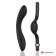 Черный вибратор с пультом-часами Anne s Desire Curve G-Spot Vibe Wireless Watchme - 20,5 см. - DreamLove купить в Ногинске с доставкой в Orgasmix.ru Черный вибратор с пультом-часами Anne s Desire Curve G-Spot Vibe Wireless Watchme - 20,5 см. - DreamLove