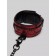 Красно-черные оковы Reversible Faux Leather Ankle Cuffs - Fifty Shades of Grey - купить с доставкой в Ногинске