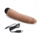 Кофейный вибратор-реалистик 7 Realistic Vibrator - 20 см. - PowerCocks купить в Ногинске с доставкой в Orgasmix.ru Кофейный вибратор-реалистик 7 Realistic Vibrator - 20 см. - PowerCocks