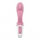 Розовый вибратор-кролик с расширением Air Pump Bunny 2 - 20,4 см. - Satisfyer купить в Ногинске с доставкой в Orgasmix.ru Розовый вибратор-кролик с расширением Air Pump Bunny 2 - 20,4 см. - Satisfyer