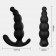 Черный анальный вибромассажер Dipper-RCT - 14,8 см. - S-HANDE в Ногинске Черный анальный вибромассажер Dipper-RCT - 14,8 см. - S-HANDE