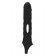 Черная насадка-удлинитель Vibrating Extender With Remote с вибрацией - Dream Toys - в Ногинске купить с доставкой