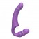 Фиолетовый безремневой страпон Straples Strap-On Dildo - Erokay - купить с доставкой в Ногинске