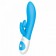 Голубой вибратор The Kissing Rabbit - The Rabbit Company купить в Ногинске с доставкой в Orgasmix.ru Голубой вибратор The Kissing Rabbit - The Rabbit Company